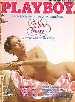 Confira as fotos da musa das novelas Vera Fischer, capa da Playboy especial de 7º aniversário, agosto de 1982!