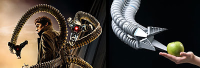 Dock Ock from Spider-Man 2 and Festo's Bionic Handling Assistant