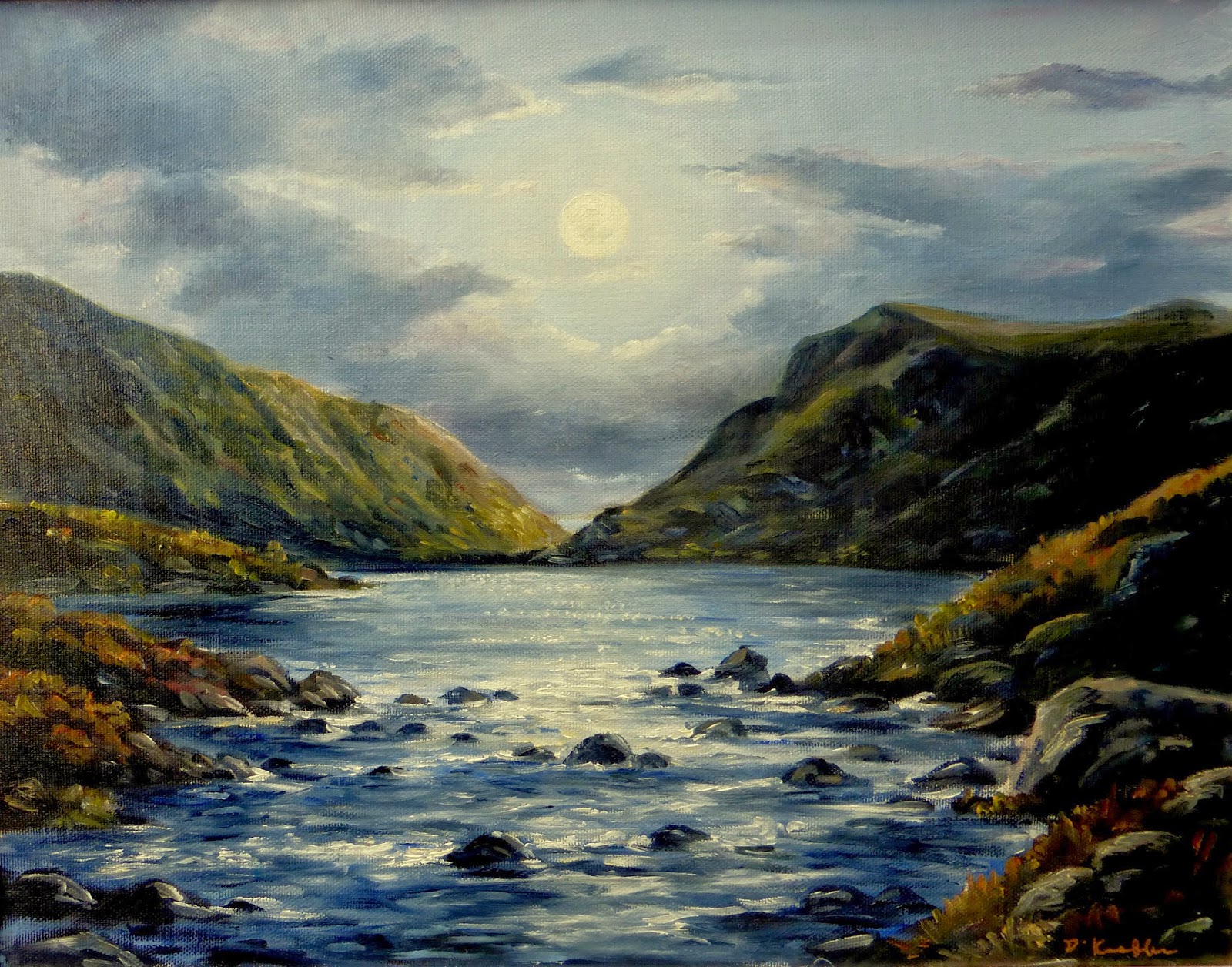 Deborah O'Keeffe Paintings of Ireland Lakes of Killarney