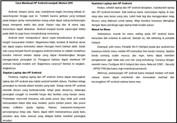 Soal Bahasa Indonesia Verba Material Dan Verba Tingkah Laku