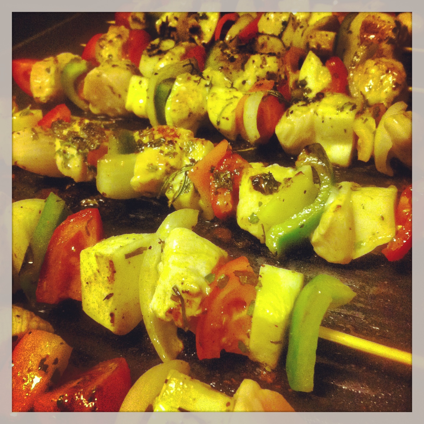Nalls' Kitchen Herbed Curry Chicken Kebabs