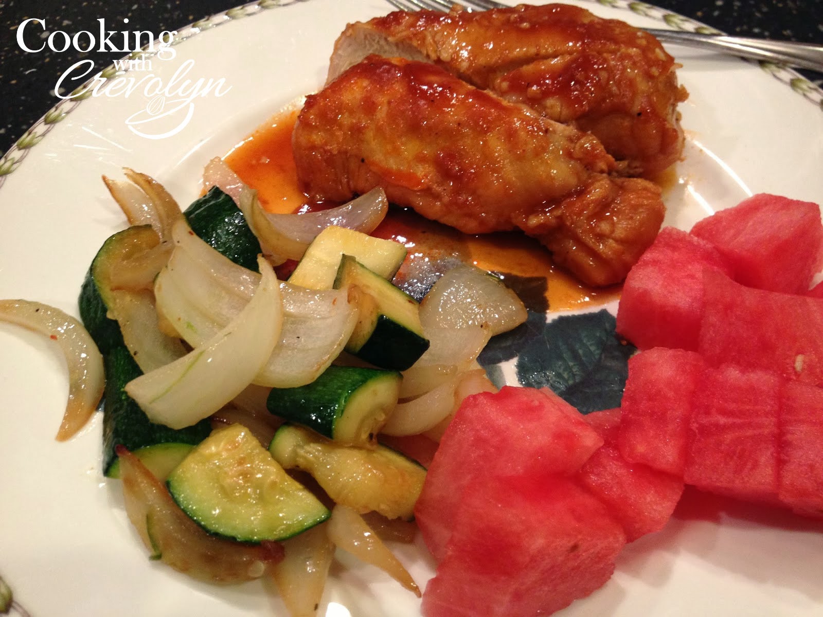 Cooking with Crevolyn Sweet Baby Ray's Slow Cooker Chicken