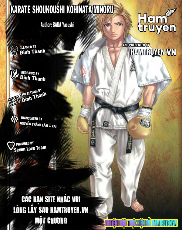 Karate Shoukoushi Kohinata Minoru chap 222 Trang 1 Karate Shoukoushi Kohinata Minoru chap 222 Trang 1