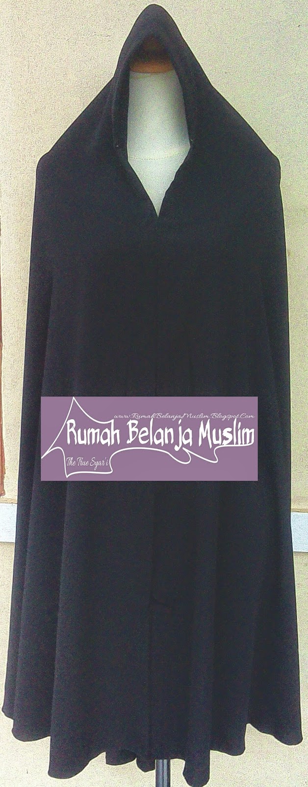 Jilbab syar'i kain wolfis Jilbab syar'i kain wolfis