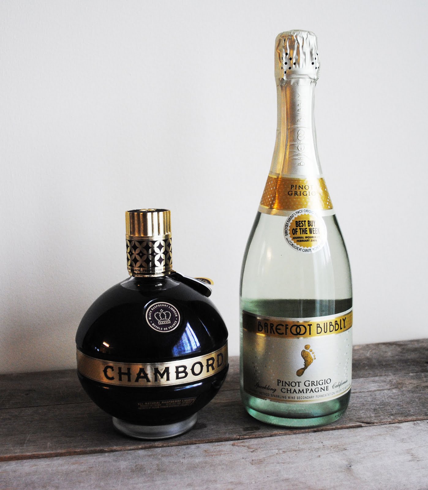 Of The Fountain Chambord and Champagne Cocktail