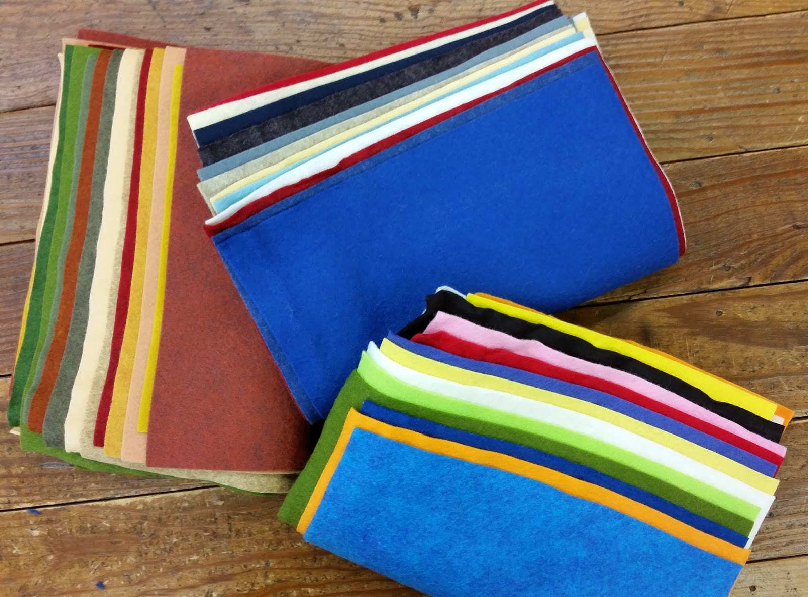 Wool Felt Central Wool Blend Felt Mystery Craft Packs