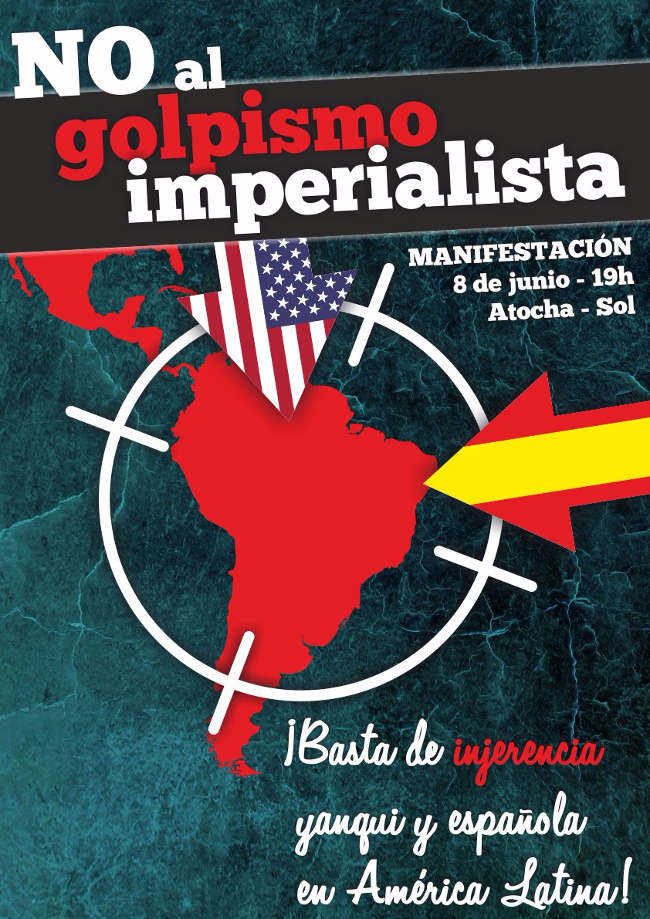 8 de junio manifestación Anti Imperialista
