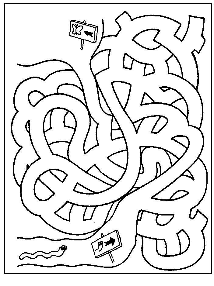 Labyrinth Coloring Pages Labyrinth Coloring Pages