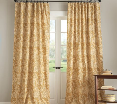 Making Drapes From Shower Curtains Days Of Chalk And Chocolate