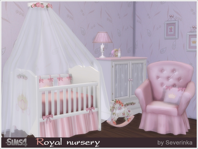 Sims 4 CC's The Best Royal Nursery by Severinka
