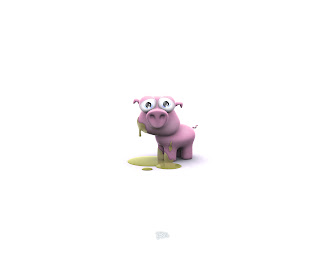Free Cool Wallpapers: pig background