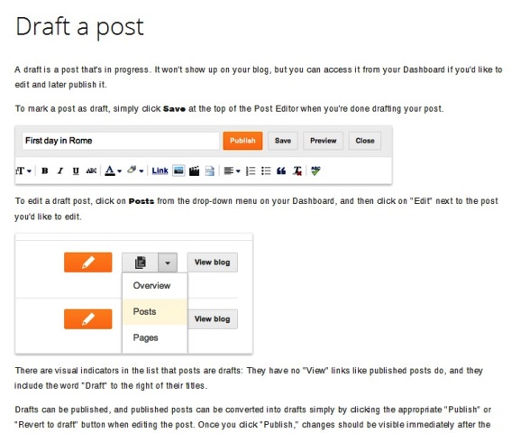 JejakPedia.com : Cara Menulis Draft Posting di Blogspot bagaimana cara menulis draft posting di blogspot JejakPedia.com : Cara Menulis Draft Posting di Blogspot