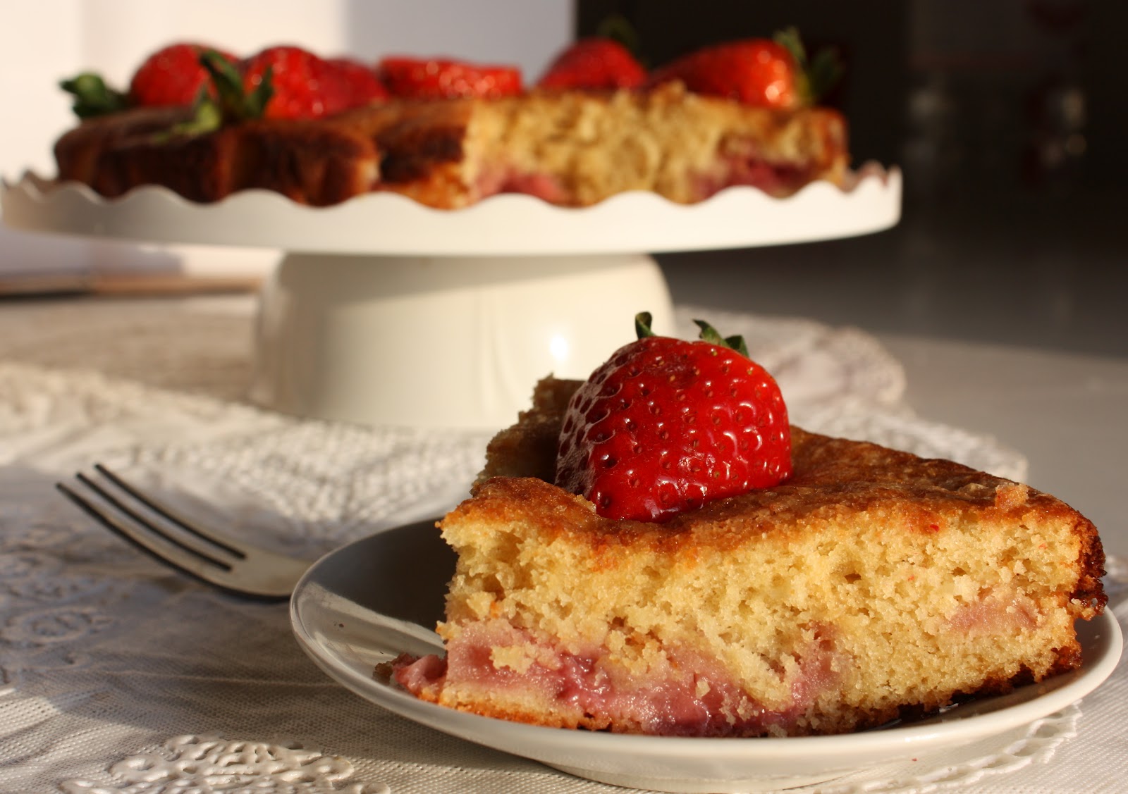 The Doctor's Kitchen Strawberry Cake