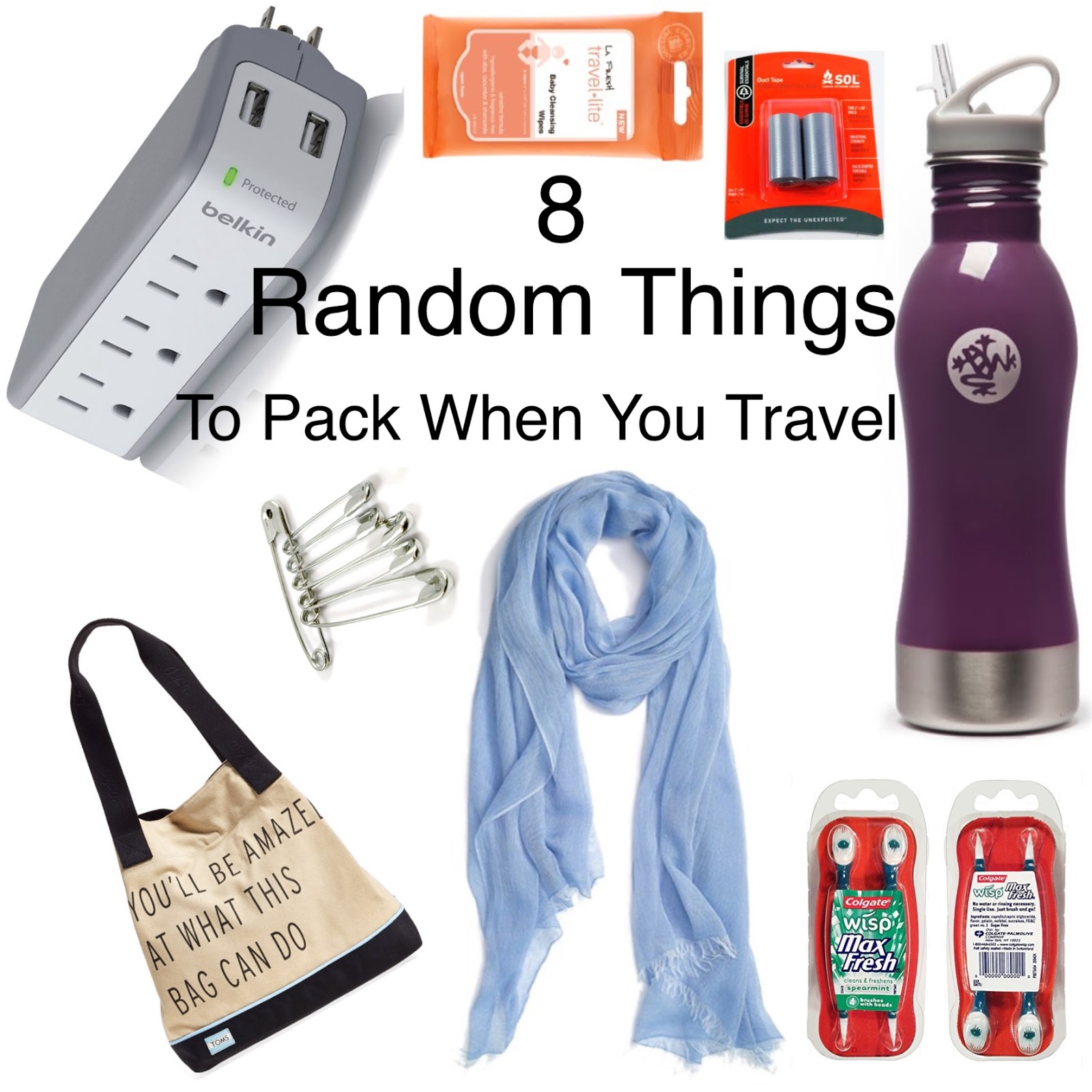 Corinna B’s World 8 random things you should pack for international travel