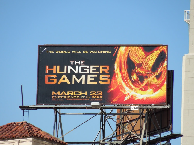 The Hunger Games Mockingjay billboard