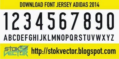 font adidas 2014