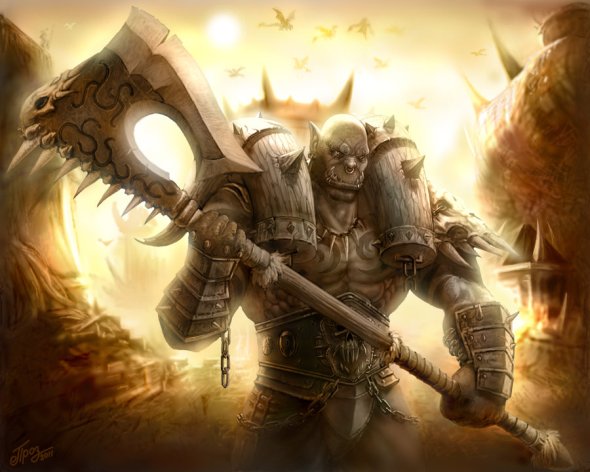 As incríveis ilustrações de fantasia de games de Dmitriy Prozorov Dmitriy Prozorov TamplierPainter deviantart ilustrações fantasia games blizzard diablo world of warcraft