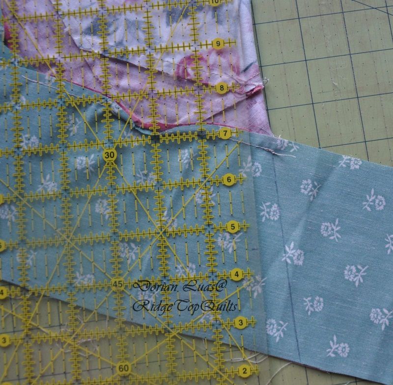 The Quilt and Needle Blog Octagonal table topper, part 1