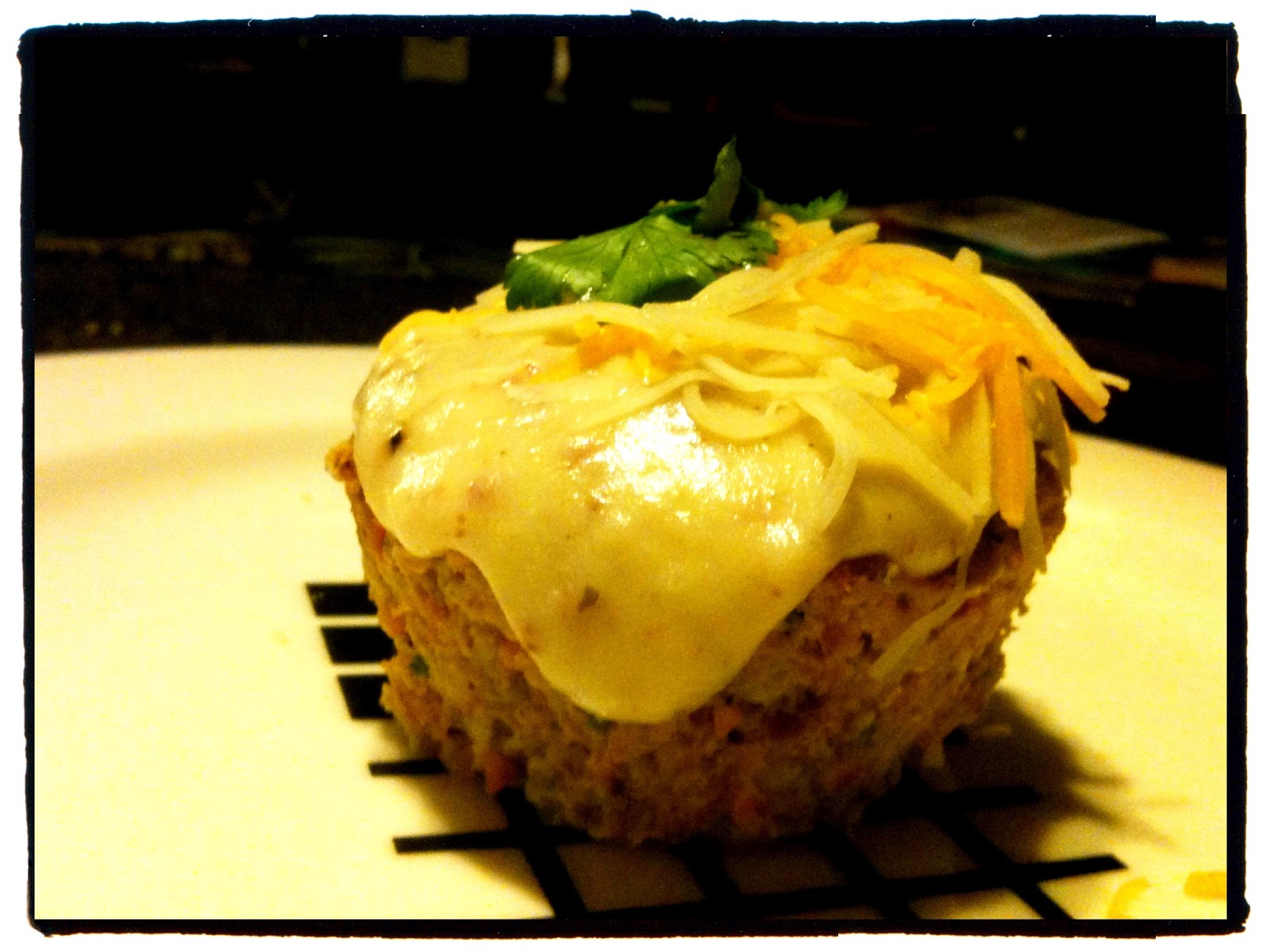 NY FoodGasm Meatloaf Cupcakes with Mashed Potato Frosting and Cheese