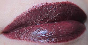 Swatches Cosmetics Свотчи Косметики Губная помада для губ Lipstick Chanel №18 Vamp 
