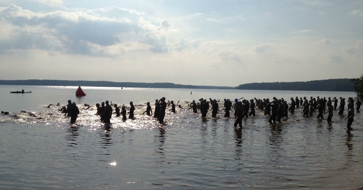 martygaalblog Jordan Lake open water challenge 2013