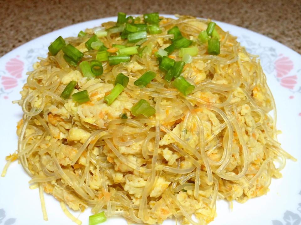 Crabmeat Egg Vermicelli by Michelle Heng