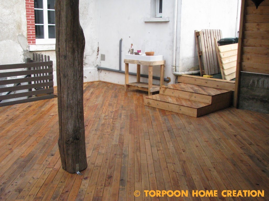 Terrasse en palettes et salon dété[R Terrasse en palettes et salon dété[R