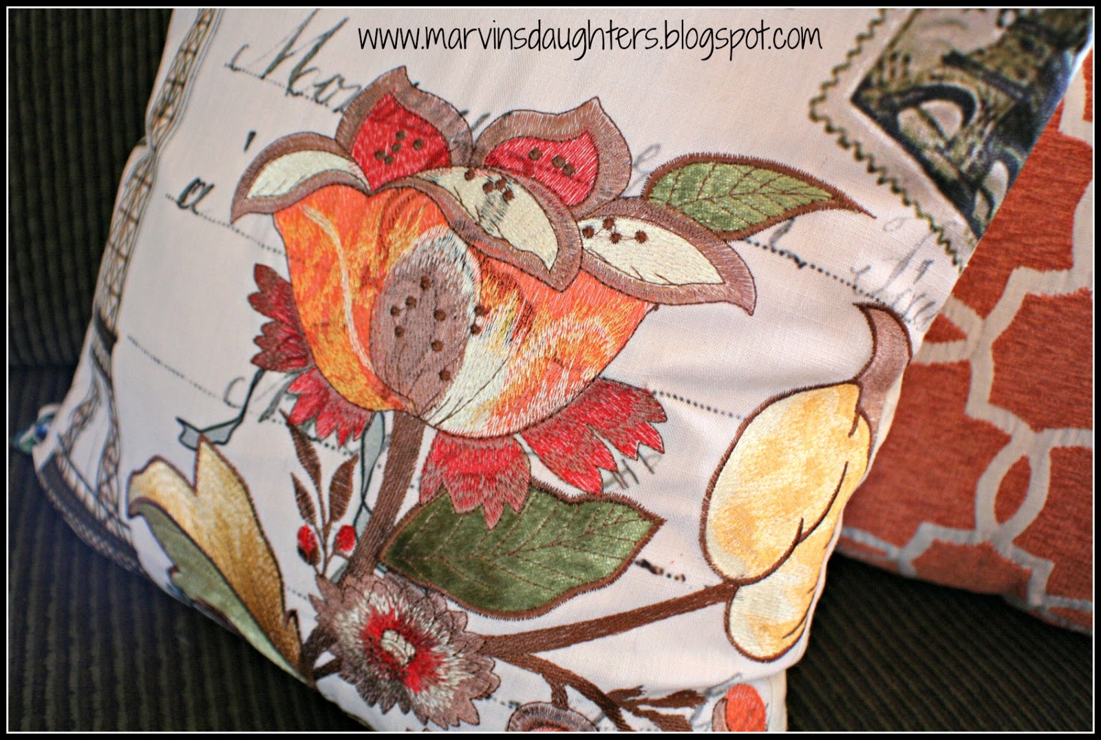 MarvinsDaughters DIY Pillow Slipcovers