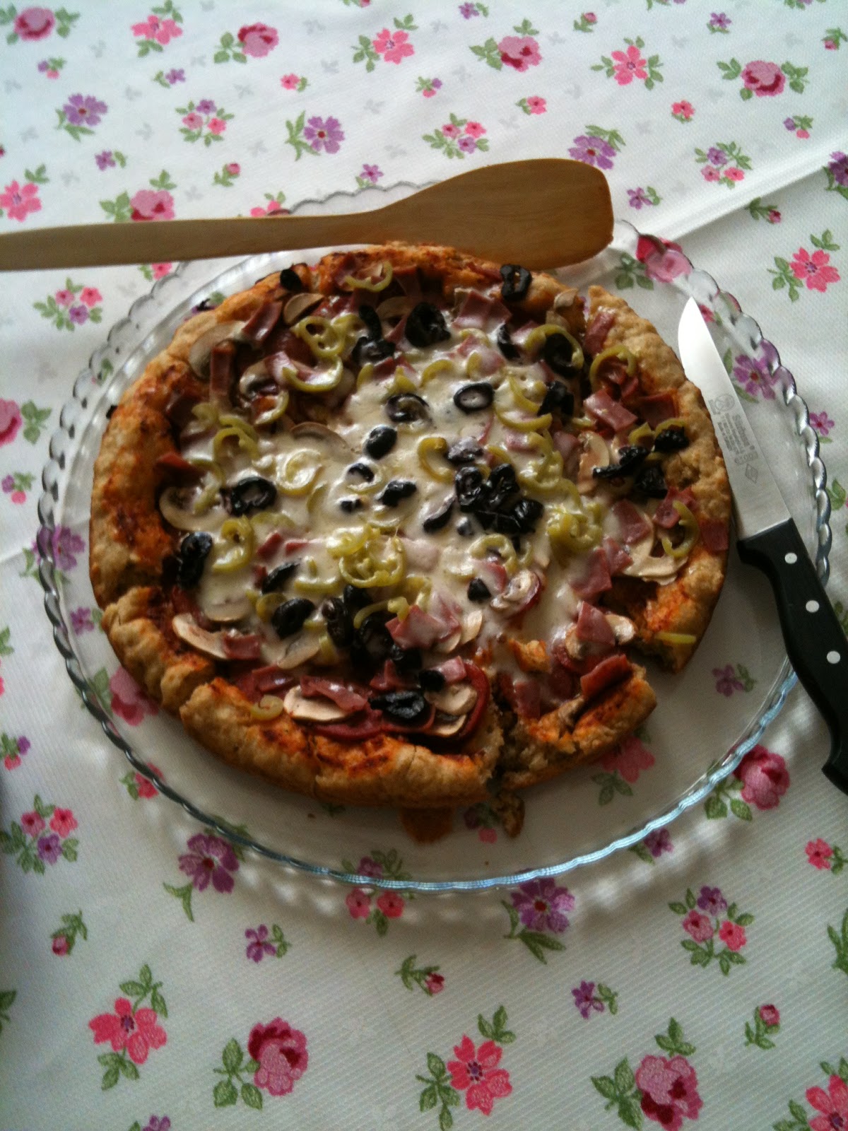 öyle değil aslında&hellip;! fırınsız ev günlükleri2 (tencerede pizza)