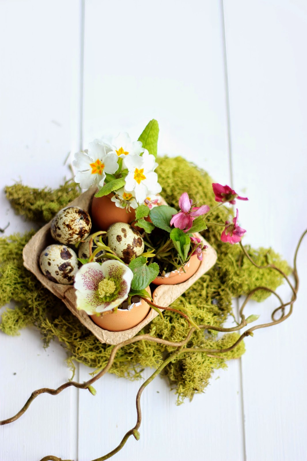 Mademoiselle Sab: DIY: Centre de table pour Pâques