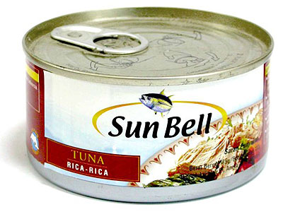 ikan tuna kaleng sun bell ikan tuna kaleng sun bell