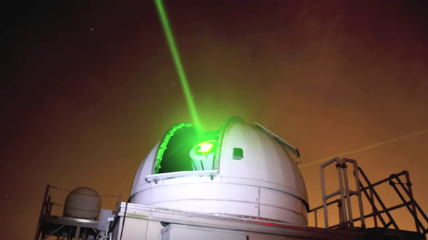 NASA Used laser to track the position of instrument and satallite: Intelligent Computing Laser Pumping station of NASA: Intelligent Computing