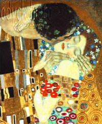 The Kiss oleh Gustav Klimt