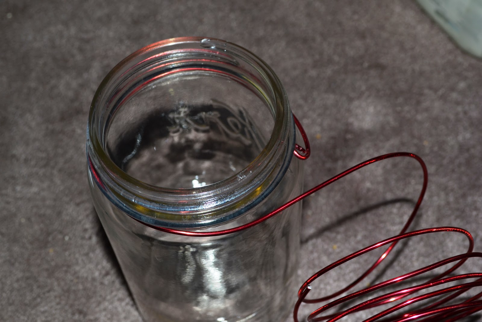 TIP GARDEN Making a Wire Handle on a Mason Jar