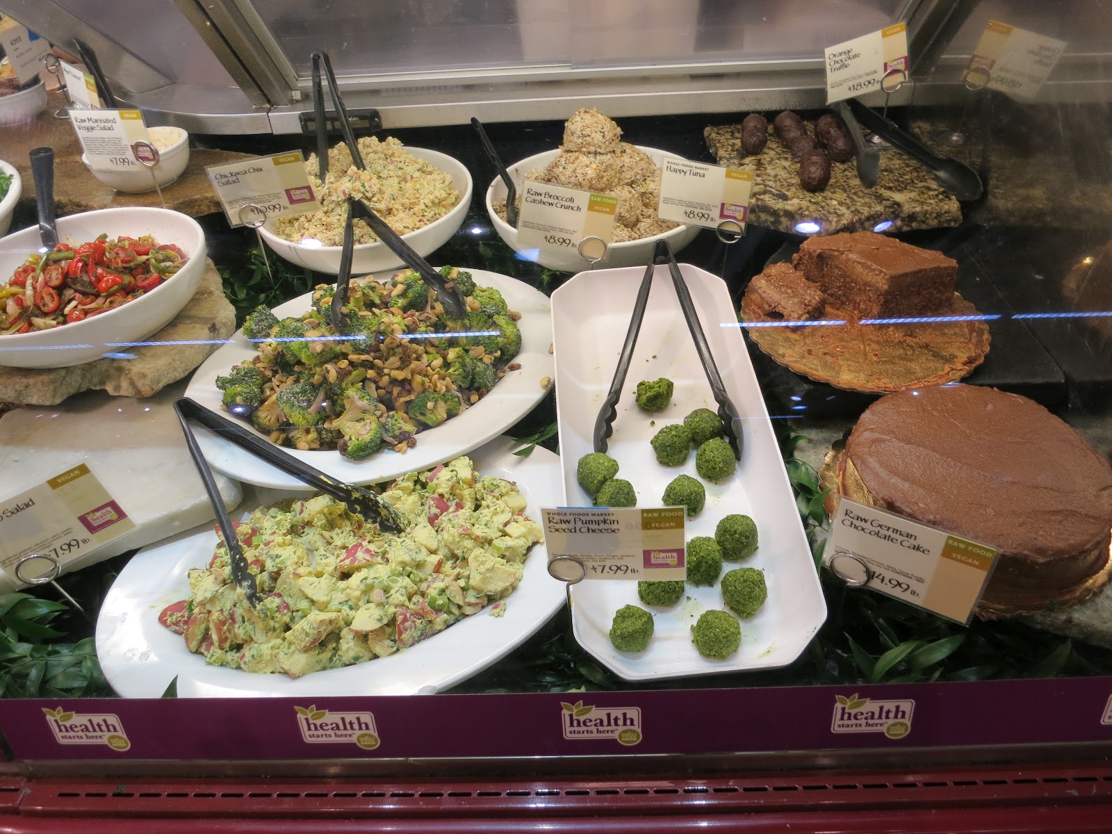 The Veracious Vegan Whole Foods Vegan Foods Counter, Austin