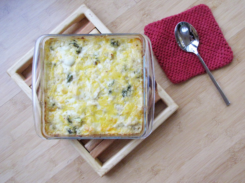 chicken broccoli quinoa casserole Sweet Anna's