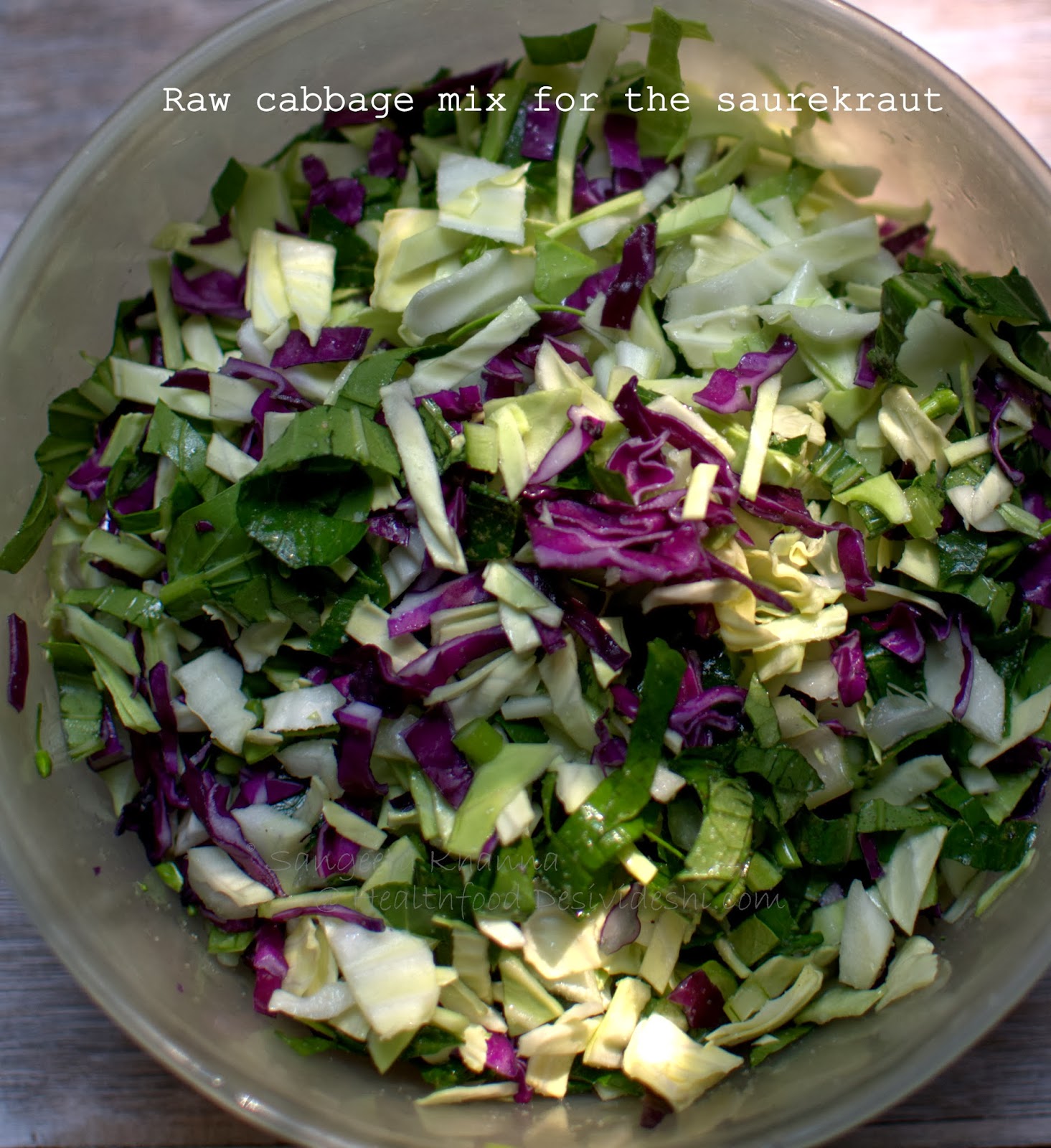 how to make sauerkraut the pickled sour cabbage, a probiotic