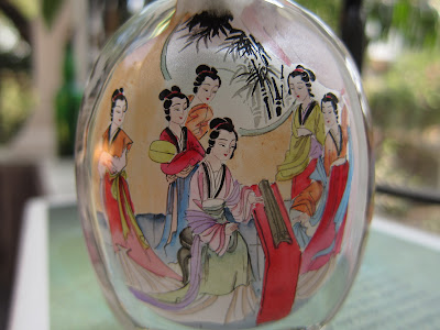 Inside painted Chinese snuff bottle