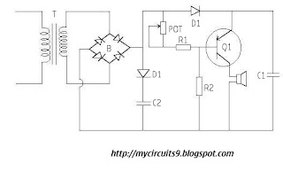 simple power supply failure alarm