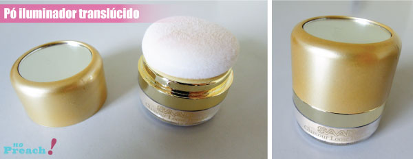 Review Maquiagem SAAD pó iluminador translucido Review Maquiagem SAAD pó iluminador translucido