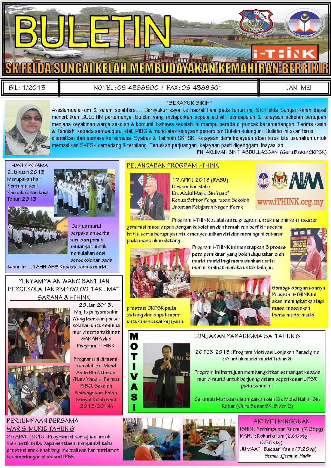 Sk F Sungai Kelah Buletin Sekolah