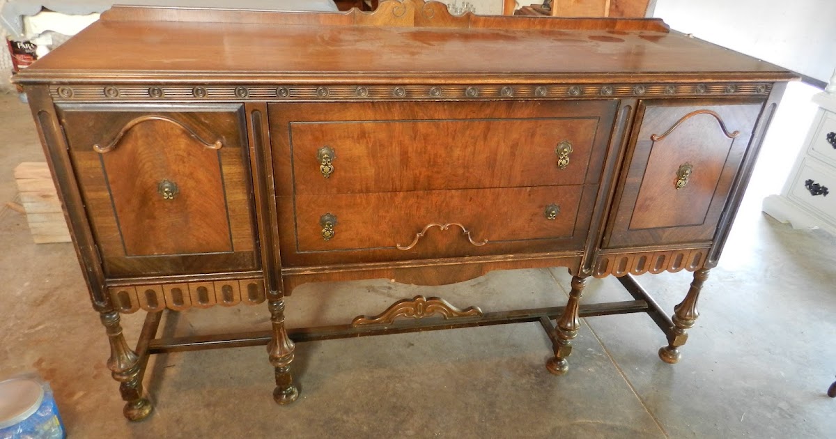 Crafty in Canada Blue Sideboard!