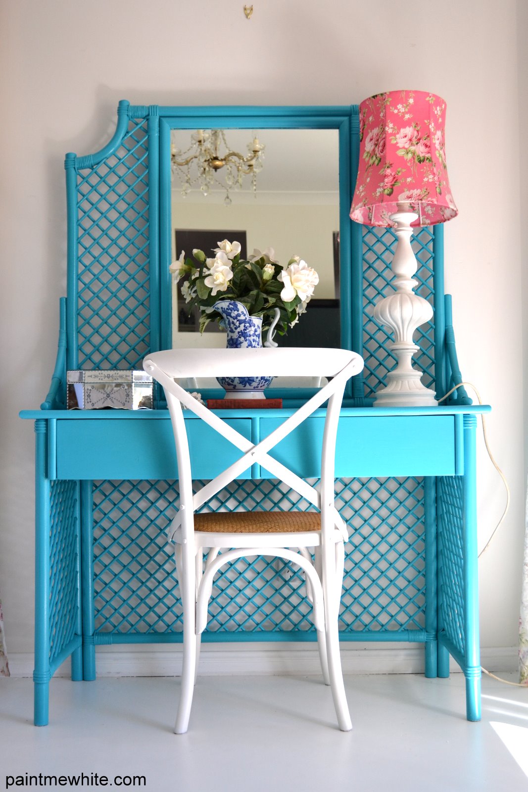 Boho Dresser Paint Me White