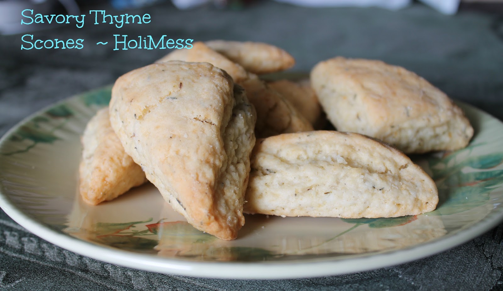 HoliMess Savory Thyme Scones