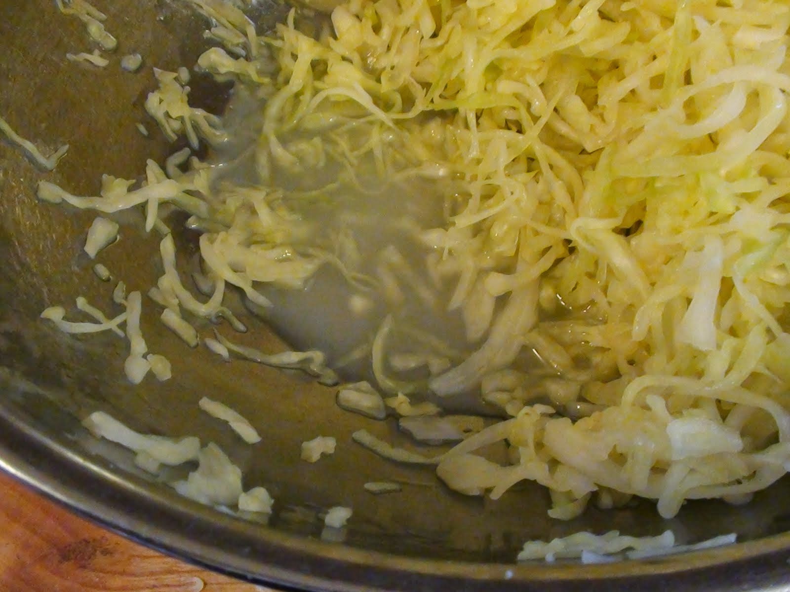 zsuzsa is in the kitchen SAUERKRAUT