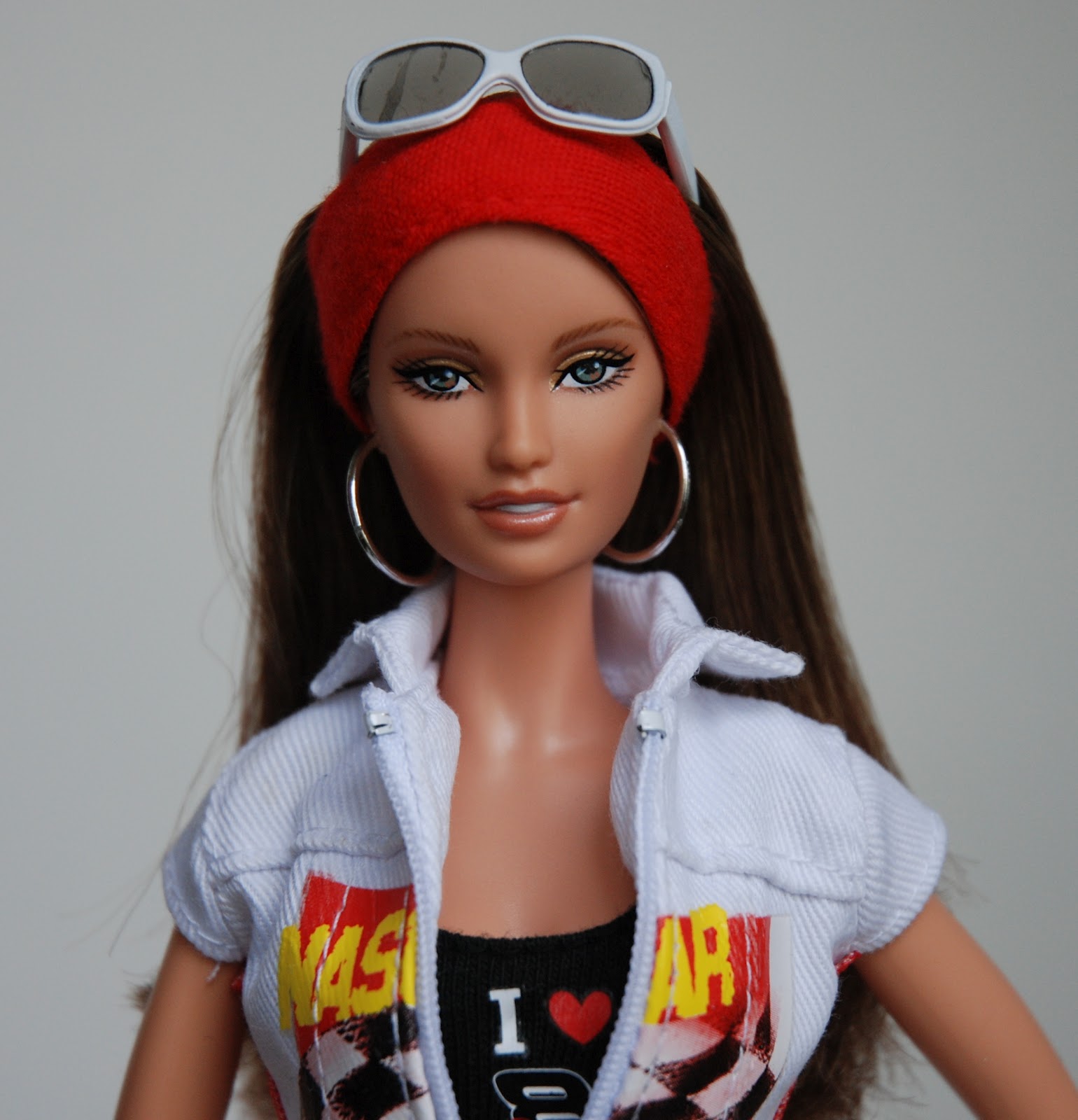 dale earnhardt jr barbie doll