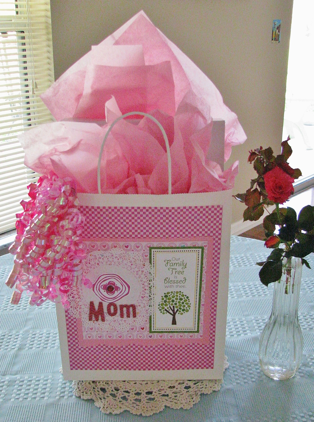 Slightly Off Center Mother's Day Gift Bag
