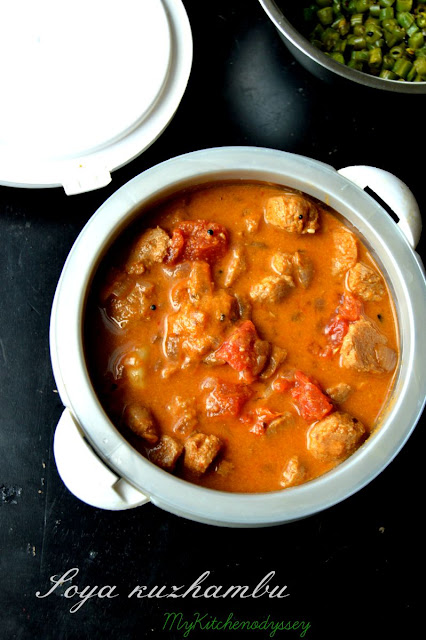 soya kuzhambu soya kuzhambu