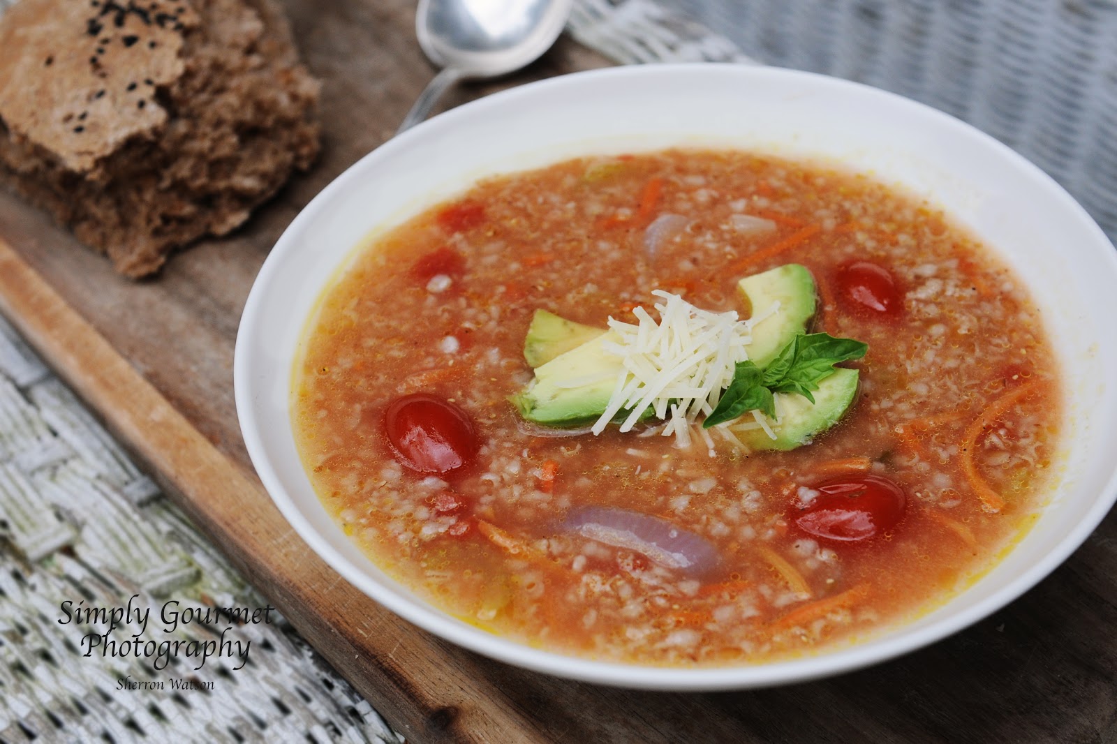 Simply Gourmet 130. Vegetable Soup with Bulgur