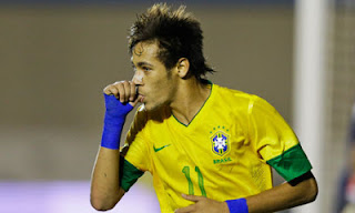 Foto Neymar da Silva Brazil 2013 Wallpaper Foto Neymar da Silva